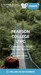 Mobile Screenshot of pearsoncollege.ca